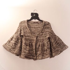 Comfy, Tan, Button-Front Sweater